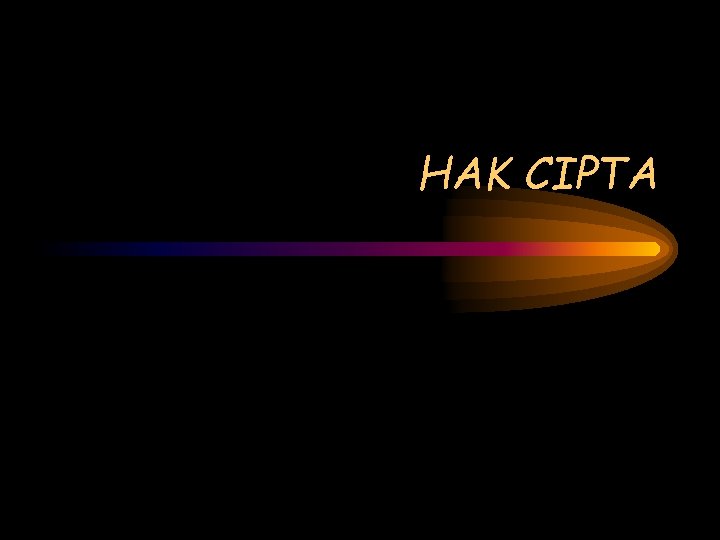 HAK CIPTA 