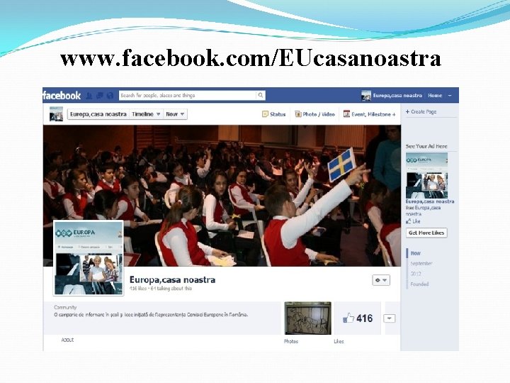 www. facebook. com/EUcasanoastra 