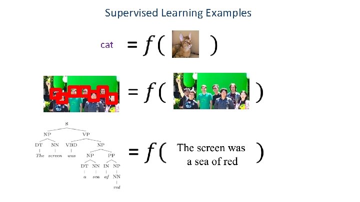 Supervised Learning Examples cat 