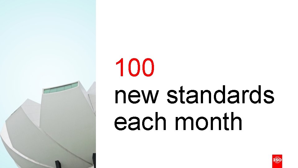 100 new standards each month 
