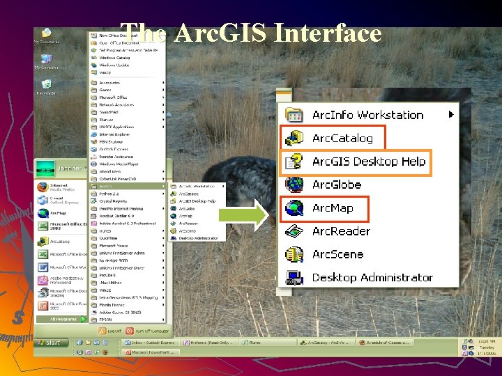 The Arc. GIS Interface 24 