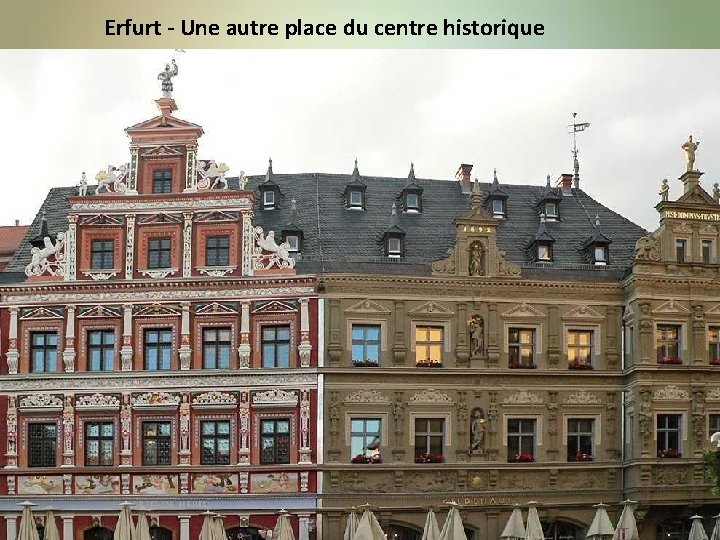 Erfurt - Une autre place du centre historique 