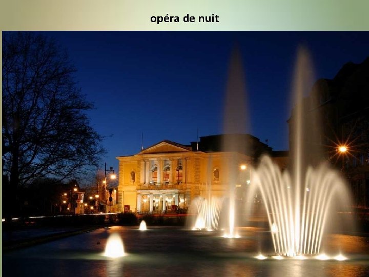 opéra de nuit 