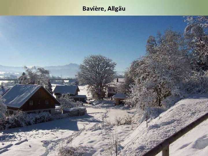 Bavière, Allgäu 