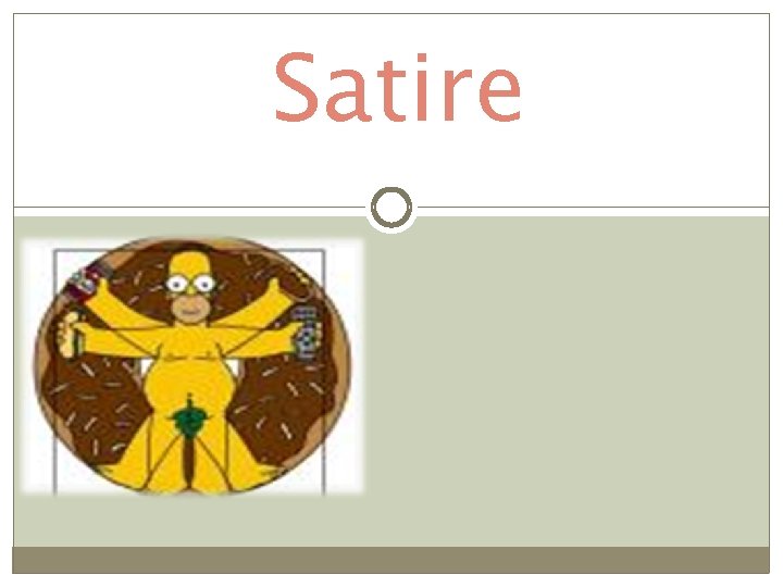 Satire Satire