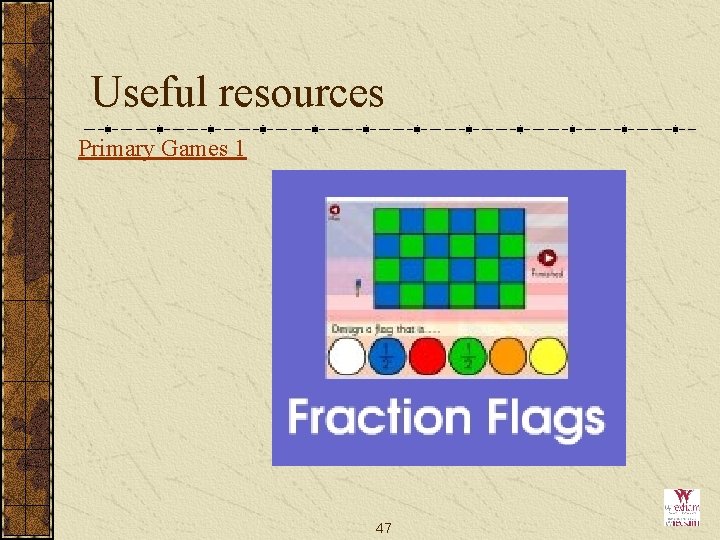 Useful resources Primary Games 1 47 