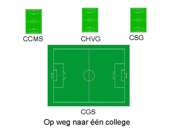 CCMS CHVG CSG CGS Op weg naar één college 