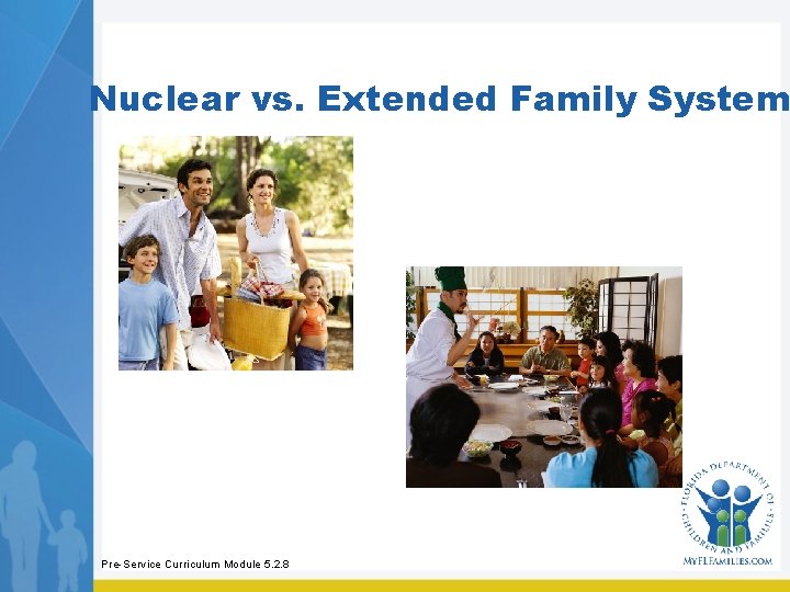 Nuclear vs. Extended Family System Pre-Service Curriculum Module 5. 2. 8 