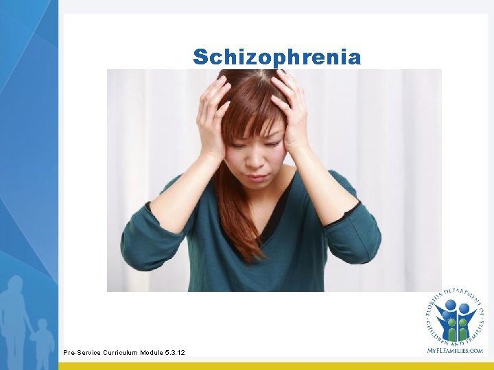 Schizophrenia Pre-Service Curriculum Module 5. 3. 12 