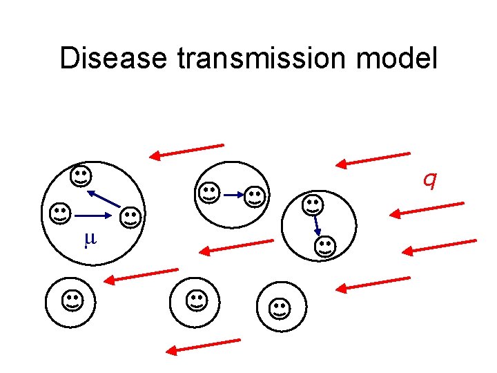 Disease transmission model q 