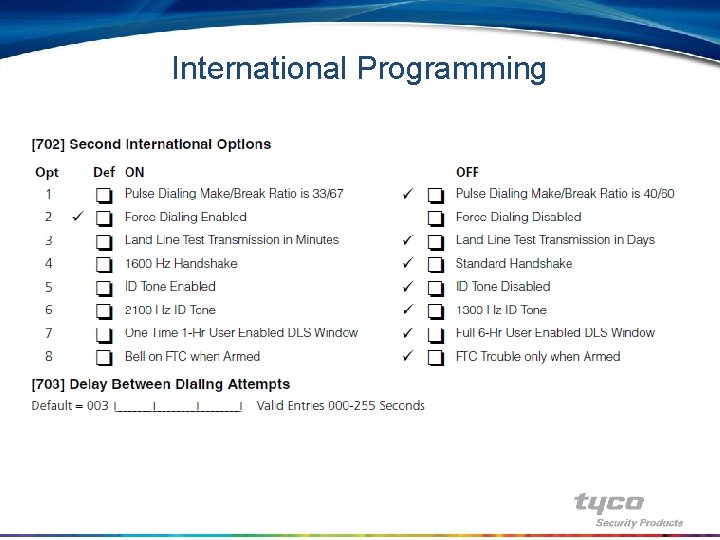 International Programming 