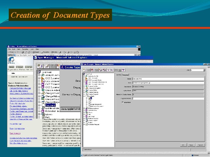 Creation of Document Types 