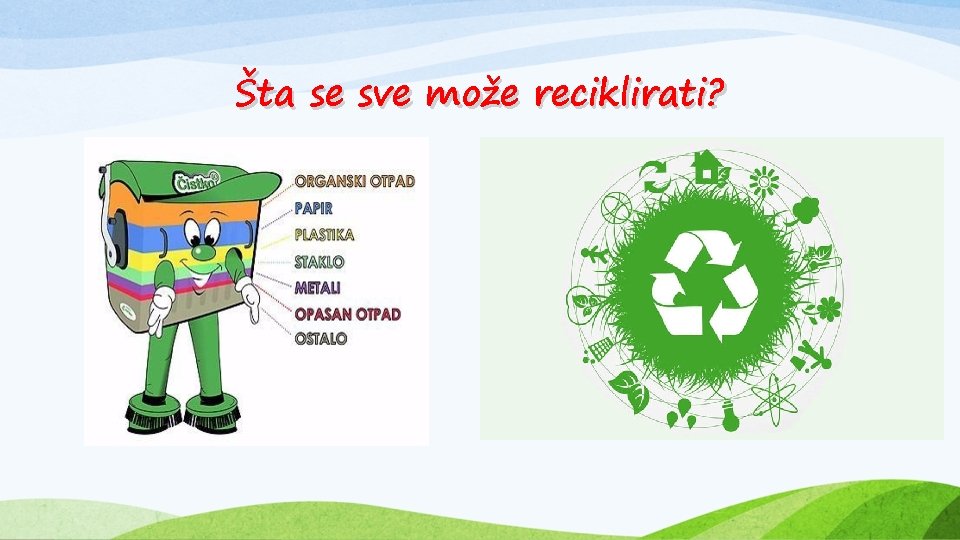 Šta se sve može reciklirati? 