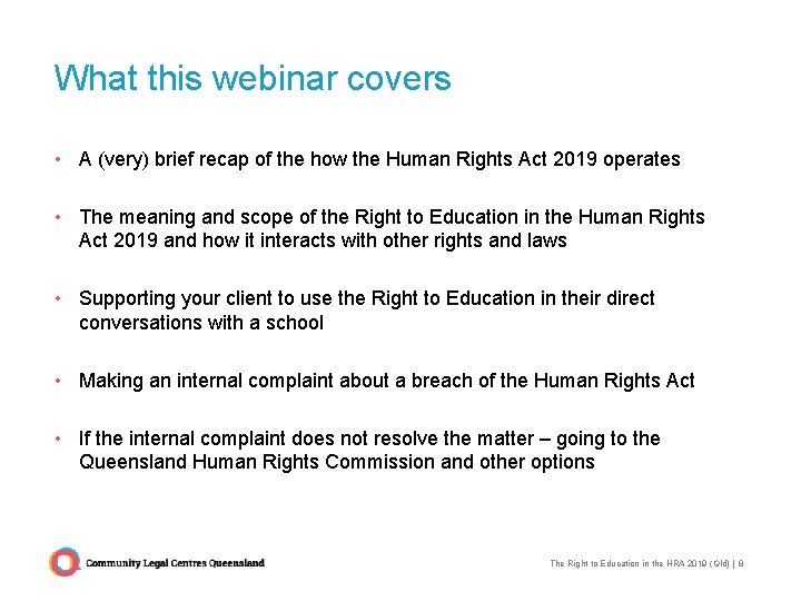 What this webinar covers • A (very) brief recap of the how the Human What this webinar covers • A (very) brief recap of the how the Human