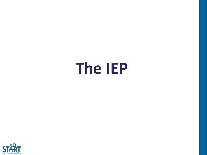 The IEP 