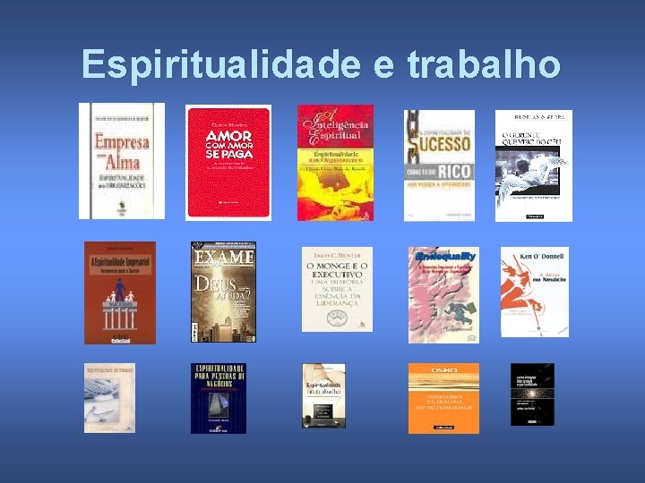 Espiritualidade e trabalho 