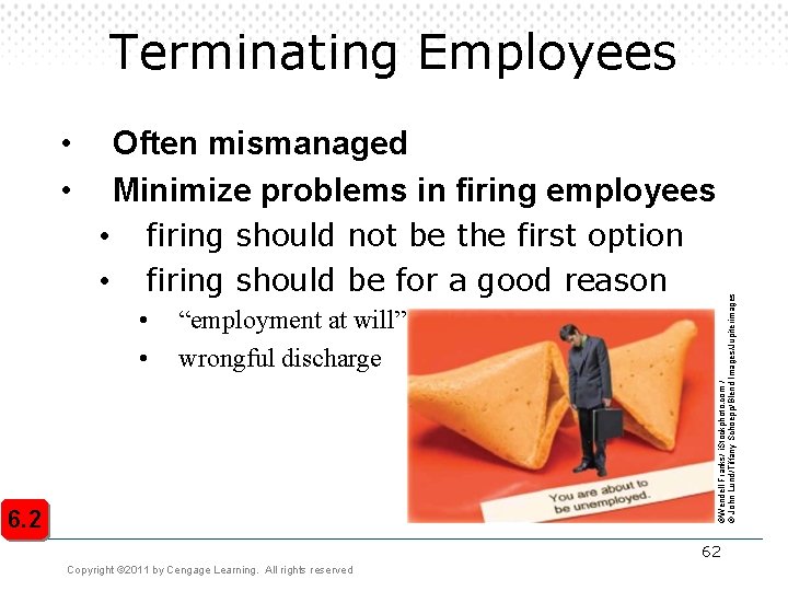 Terminating Employees • • firing should not be the first option firing should be Terminating Employees • • firing should not be the first option firing should be