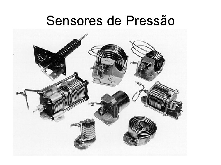 Sensores de Pressão 