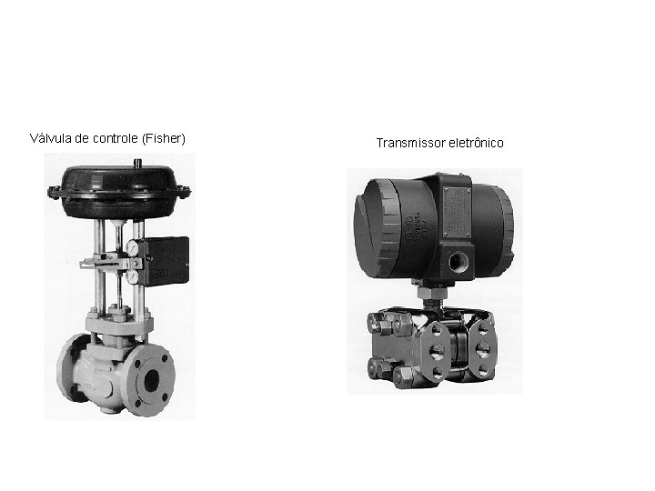 Válvula de controle (Fisher) Transmissor eletrônico 