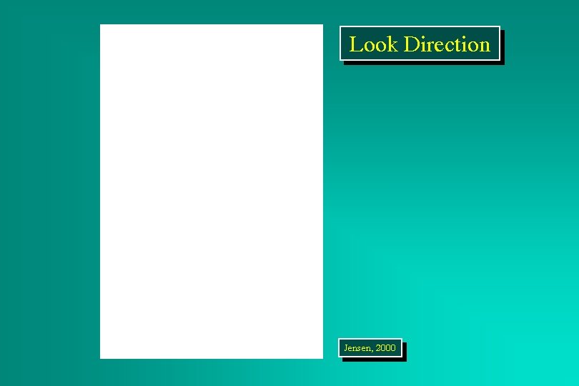 Look Direction Jensen, 2000 