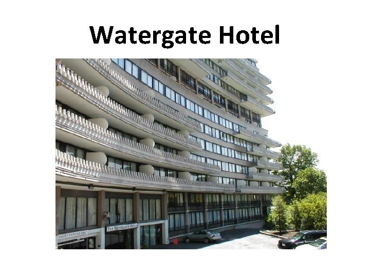 Watergate Hotel 