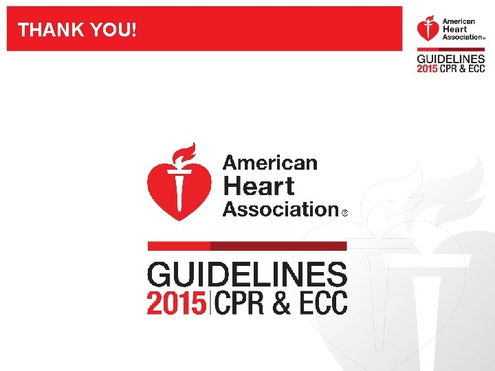 THANK YOU! THANK YOU!