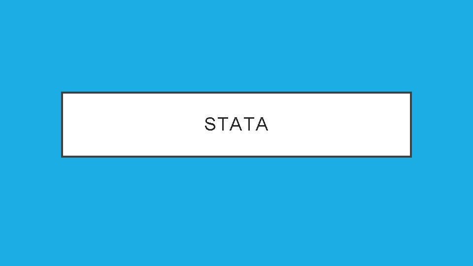 STATA 