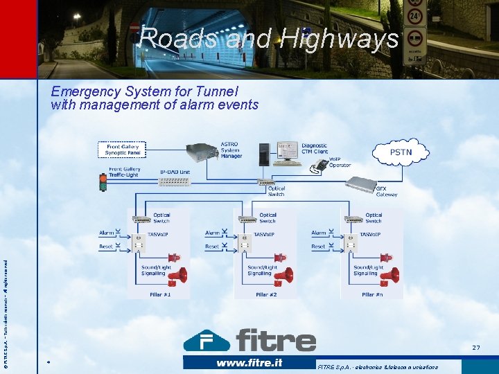 Roads and Highways © FITRE S. p. A. – Tutti i diritti riservati – Roads and Highways © FITRE S. p. A. – Tutti i diritti riservati –