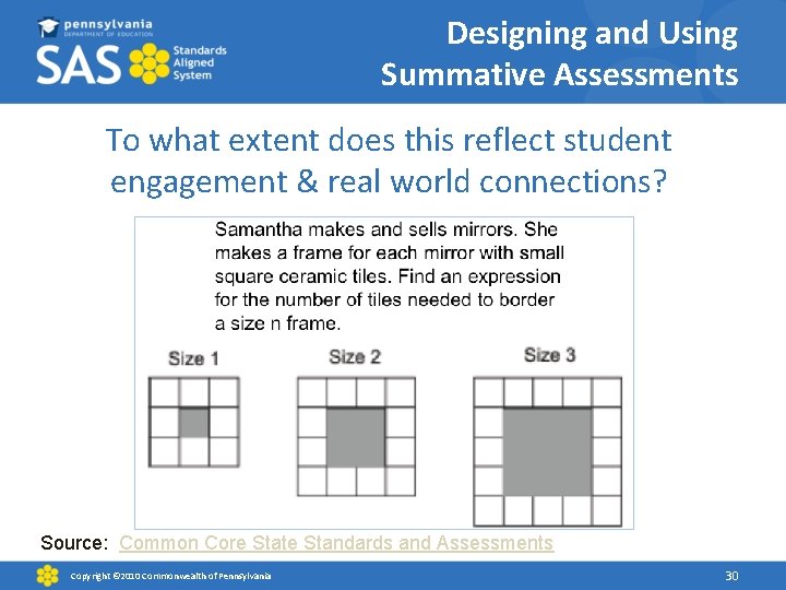 Designing and Using Summative Assessments To what extent does this reflect student engagement &