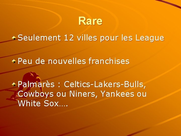 Rare Seulement 12 villes pour les League Peu de nouvelles franchises Palmarès : Celtics-Lakers-Bulls,