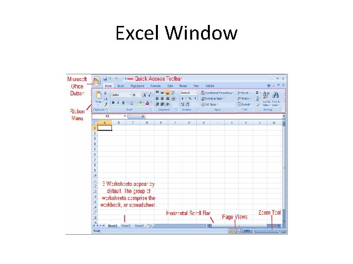 Excel Window 