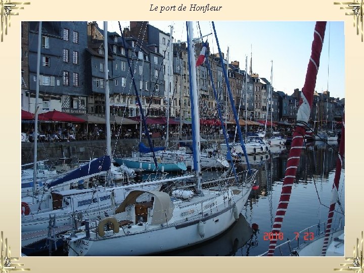 Le port de Honfleur 