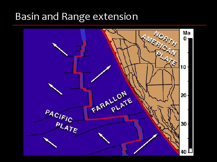 Basin and Range extension 