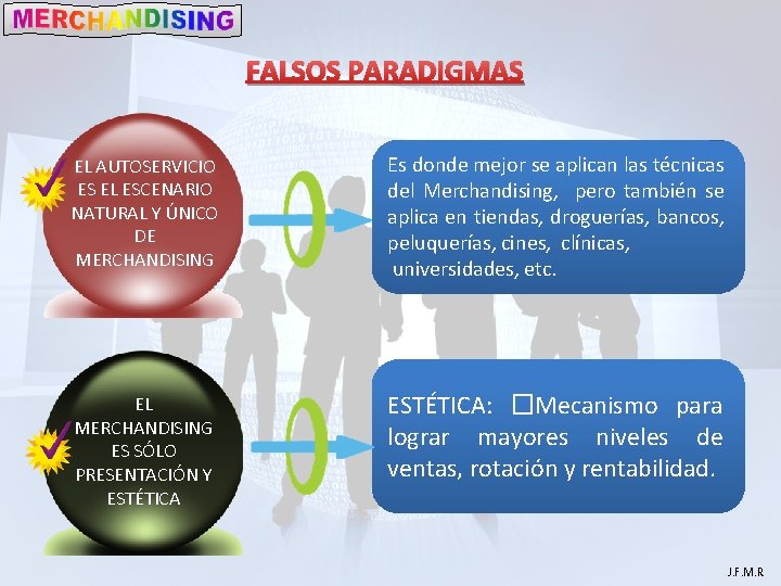 FALSOS PARADIGMAS EL AUTOSERVICIO ES EL ESCENARIO NATURAL Y ÚNICO DE MERCHANDISING Es donde