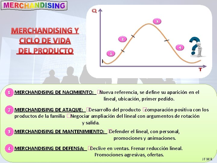 MERCHANDISING Y CICLO DE VIDA DEL PRODUCTO Nueva referencia, se define su aparición en