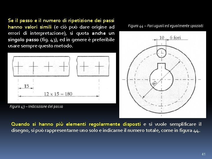 Se il passo e il numero di ripetizione dei passi hanno valori simili (e