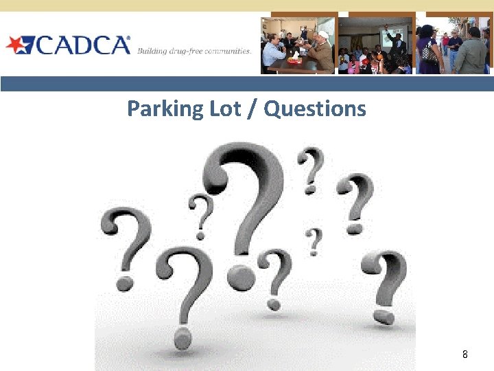 Parking Lot / Questions 8 