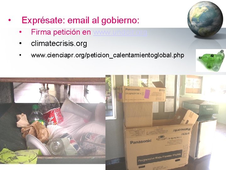  • Exprésate: email al gobierno: • • Firma petición en www. undoit. org