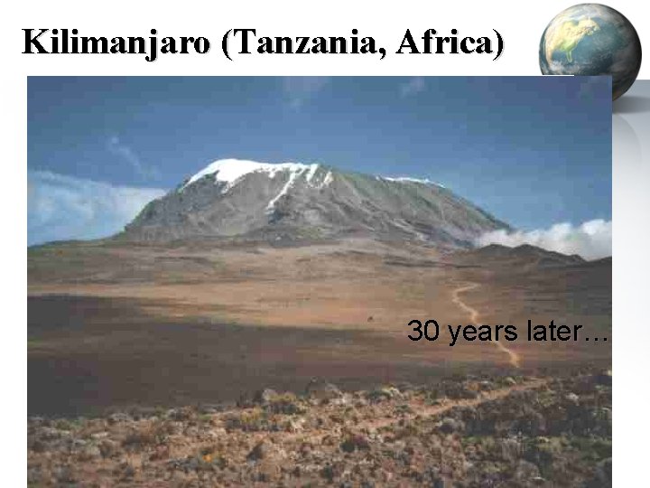 Kilimanjaro (Tanzania, Africa) 30 years later… 