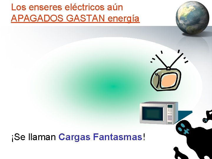 Los enseres eléctricos aún APAGADOS GASTAN energía ¡Se llaman Cargas Fantasmas! 