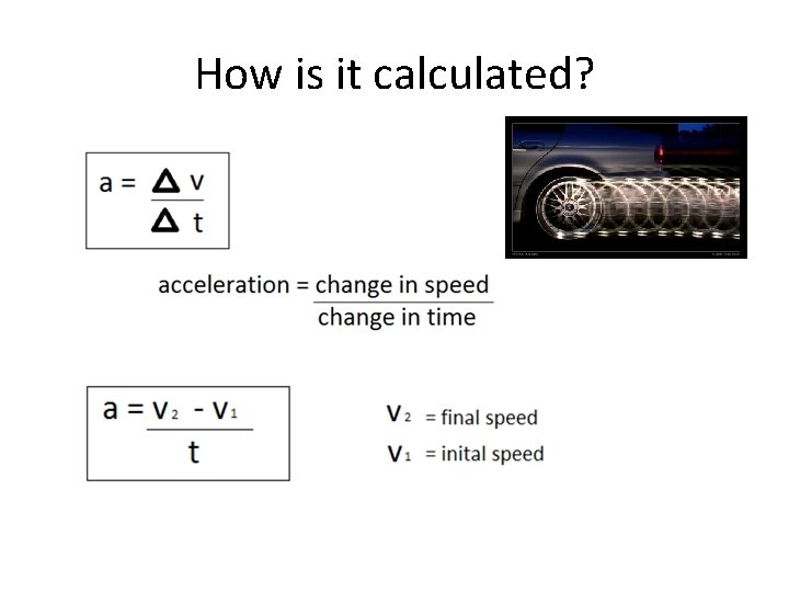 How is it calculated? 