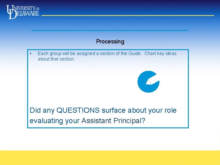 Processing • Each group will be assigned a section of the Guide. Chart key Processing • Each group will be assigned a section of the Guide. Chart key
