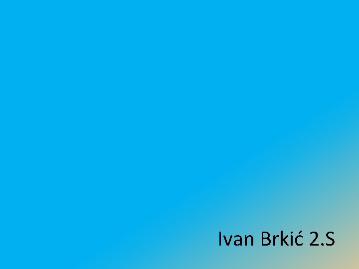 Ivan Brkić 2. S 