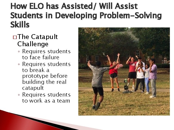 How ELO has Assisted/ Will Assist Students in Developing Problem-Solving Skills � The Catapult How ELO has Assisted/ Will Assist Students in Developing Problem-Solving Skills � The Catapult