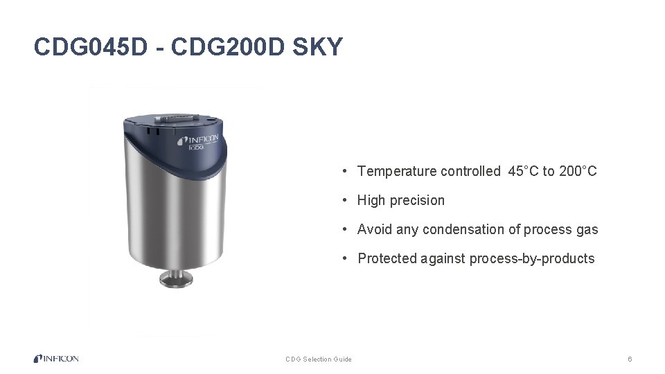 CDG 045 D - CDG 200 D SKY • Temperature controlled 45°C to 200°C