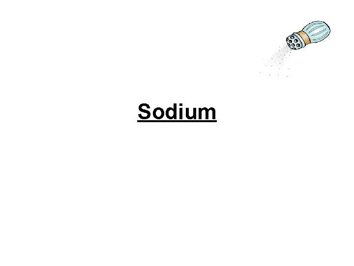 Sodium 