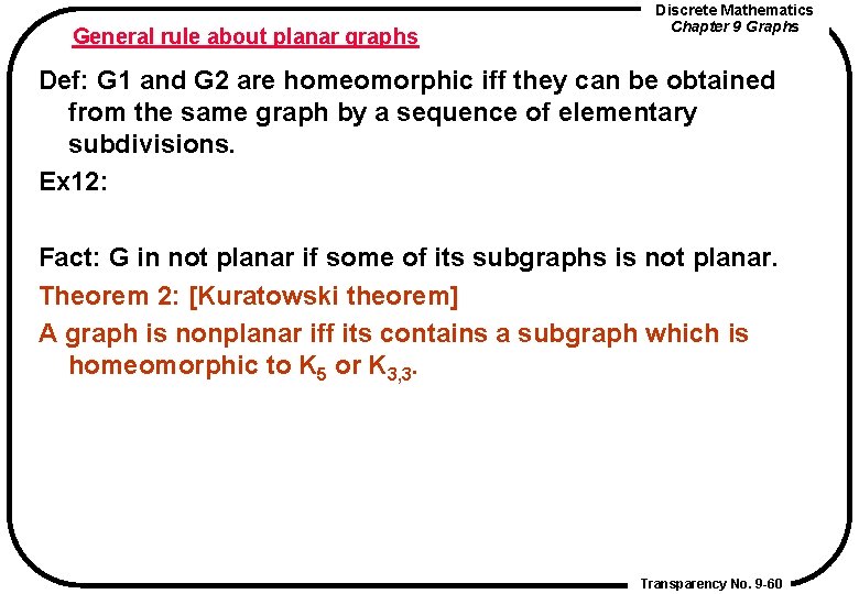 Discrete Mathematics Chapter 9 Graphs By Courtesy Of