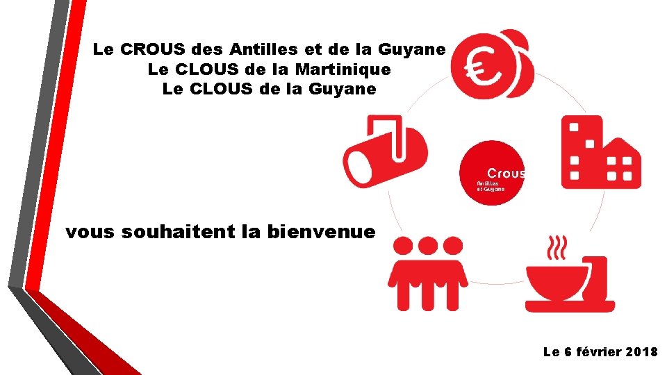 Le CROUS des Antilles et de la Guyane Le CLOUS de la Martinique Le Le CROUS des Antilles et de la Guyane Le CLOUS de la Martinique Le