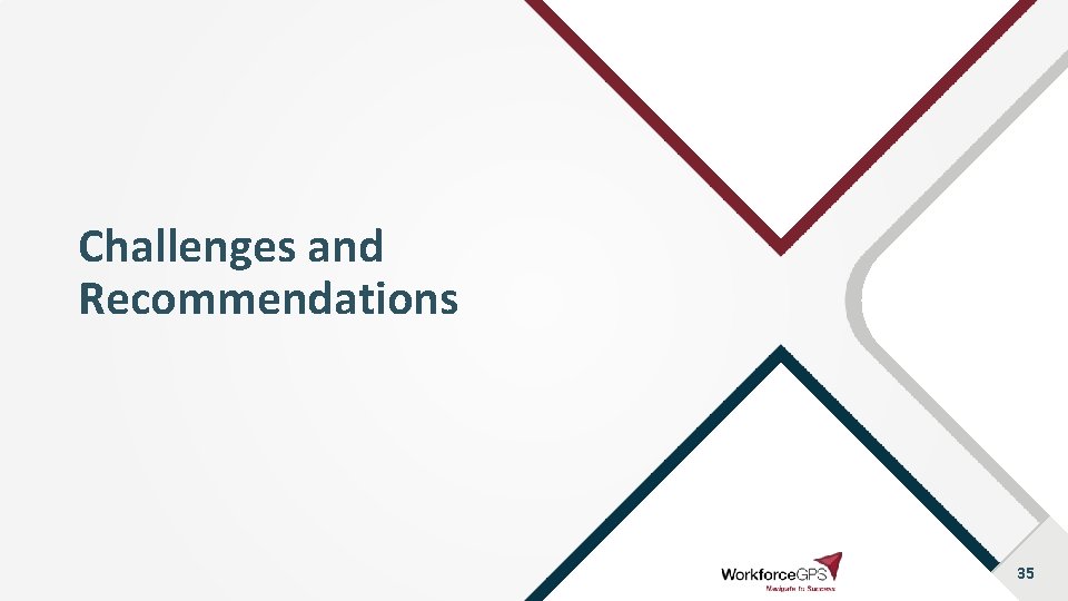 Challenges and Recommendations 35 