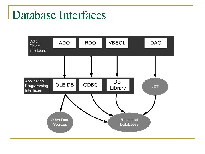 Database Interfaces 